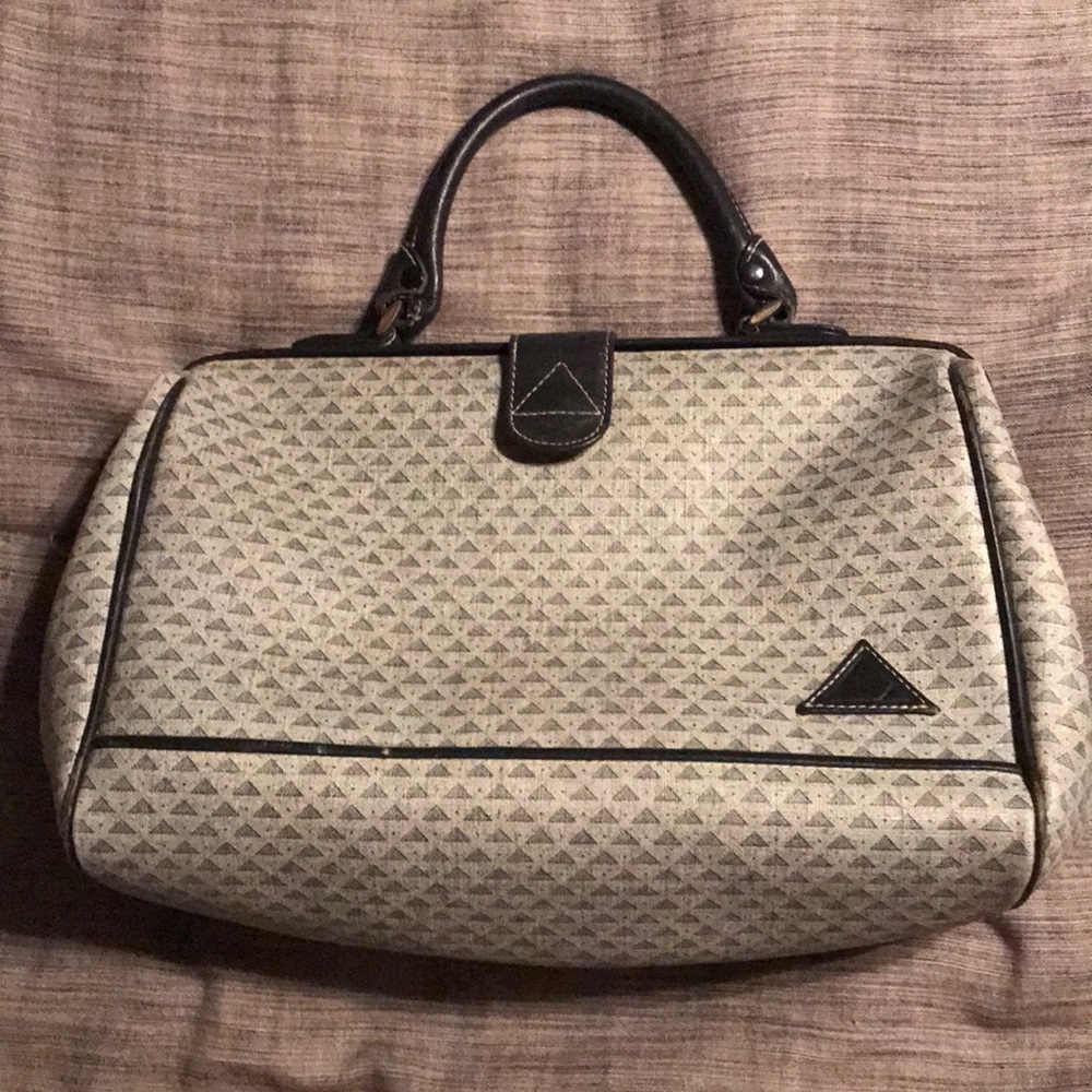Liz Claiborne vintage 80s satchel purse